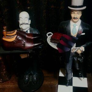 Magnanni Men's Oxford Shoes - Brown and Dark Brown Size 10.5